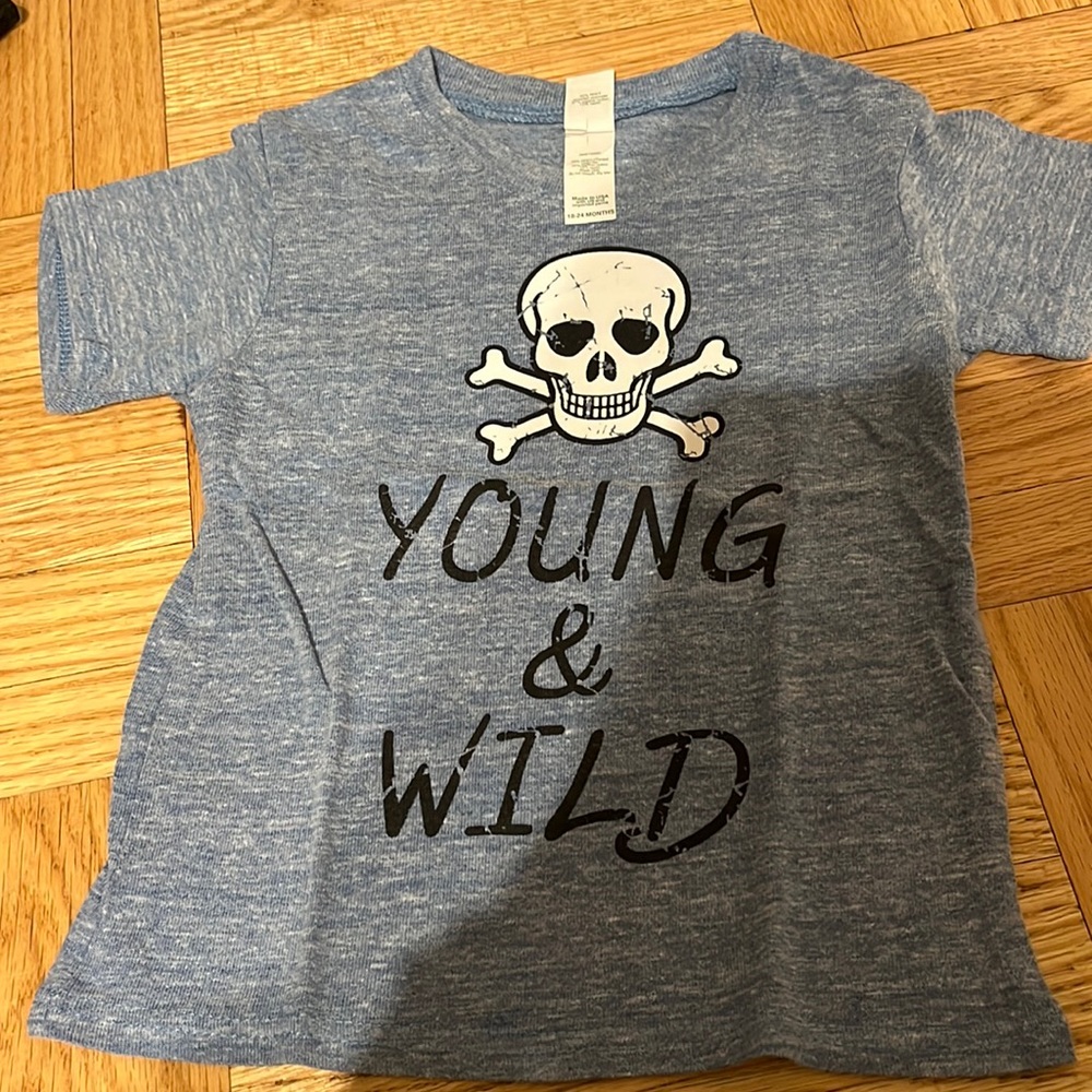 Blue graphic tee 18-24M by Royal Apparel